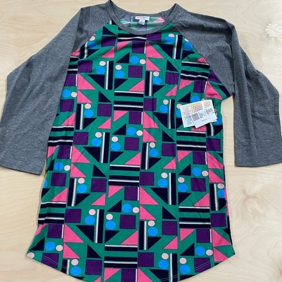 Lularoe Randy Baseball Style Tee size large (CT) - Picture 7 of 7